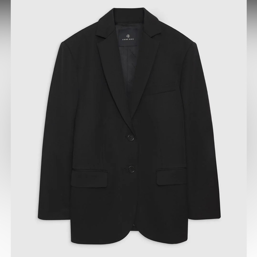 Anine bing Quinn blazer black